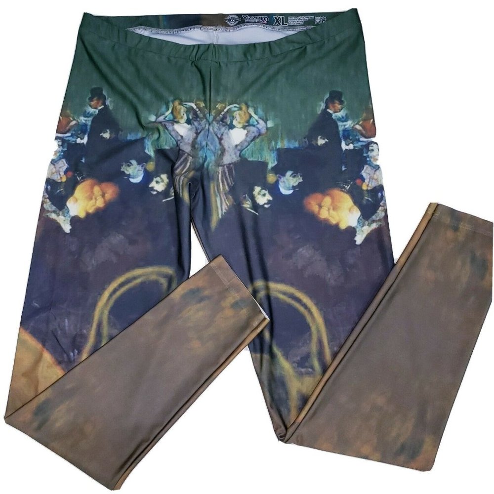 Yizzam Womens XL All Over Print Leggings